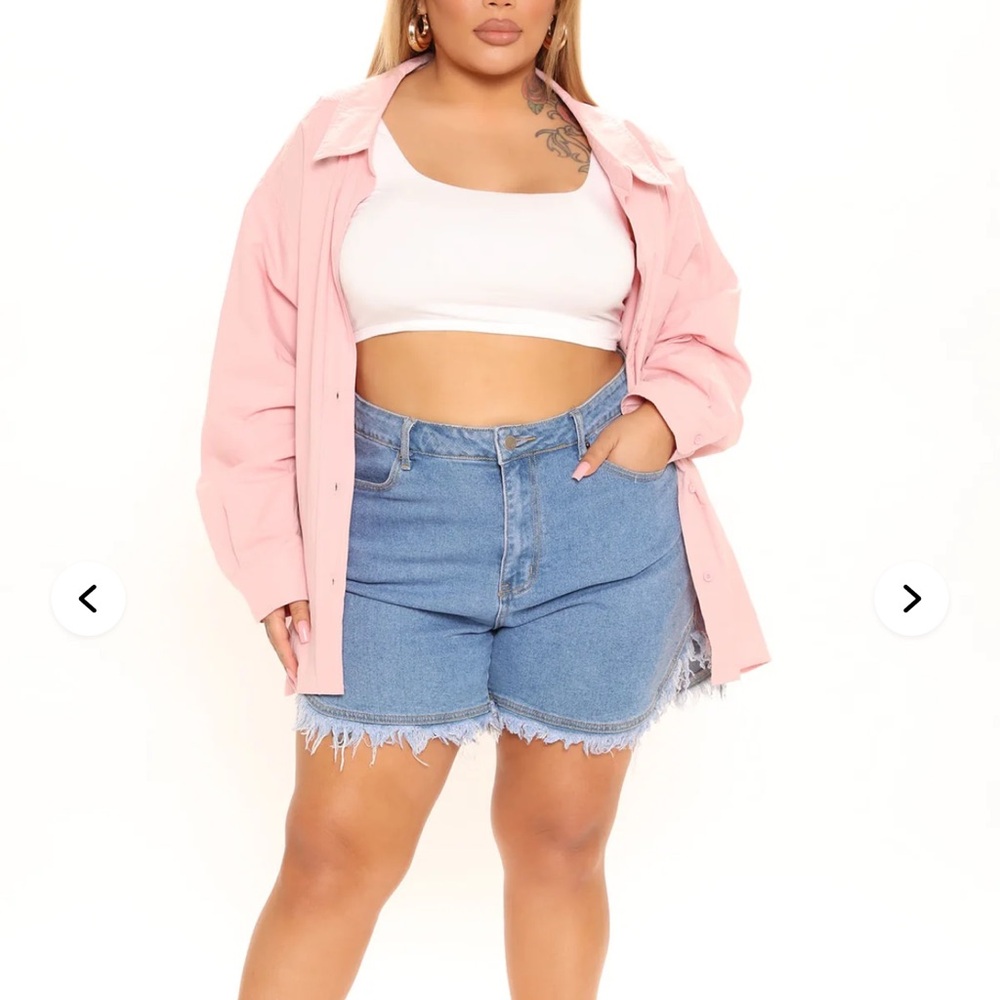 Chic Pink Overshirt